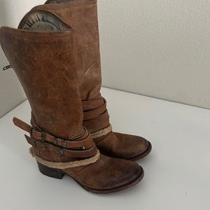 FreeBird leather boots